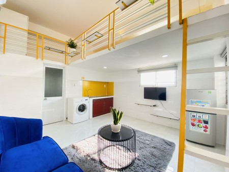 Căn hộ duplex full nội thất, giá hssv 4 bạn ở thoải mái gần UFM, 35m2