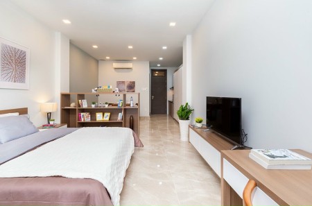 Quận 7 cho thuê căn hộ mini đủ nội thất rộng gần cầu Kênh Tẻ, 35m2