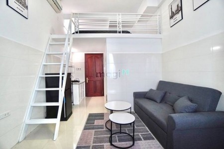 Căn hộ có gác gần đh Hufi Tân Phú, 30m2