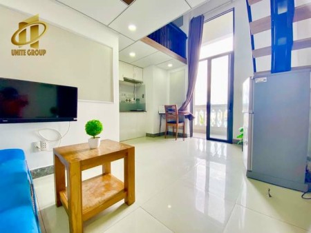 Căn hộ Duplex full nội thất, máy giặt riêng gần Chợ Tân Mỹ, BigC, UFM, TDT, 35m2