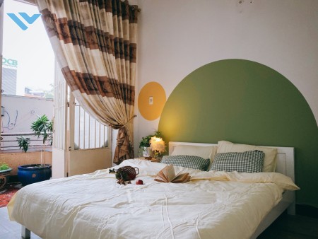 Quận 4 - Căn hộ 2PN ban công thoáng mát ngay Hoàng Diệu, 30m2