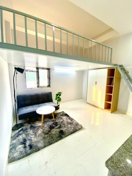 CĂN HỘ BAN CÔNG MỚI 100% ĐI ĐH VĂN LANG CHỈ 10 PHÚT., 27m2