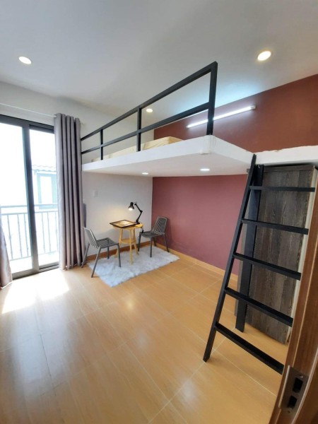 Phòng Trọ Có Gác, máy lạnh ở Trường Sơn, P2 Tân Bình, 25m2