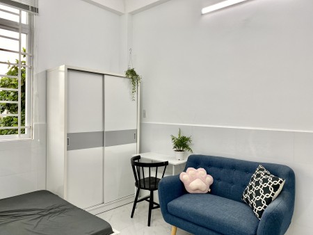  PHÒNG ĐẦY ĐỦ NỘI THẤT NƠ TRANG LONG QUẬN BÌNH THẠNH , 22m2