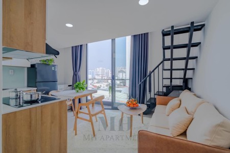 Khai trương phòng ban công_ Nội thất mới_ như hình 100%_ gần Lotte, TDTU, RIMT, UFM, Q4, Q1,..., 35m2