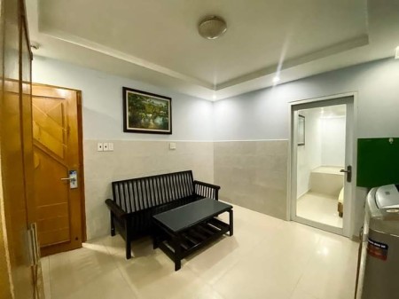 Căn hộ 1PN riêng tại KDC Trung Sơn - đầy đủ nội thất, máy giặt riêng - cửa sổ thoáng mát , 40m2