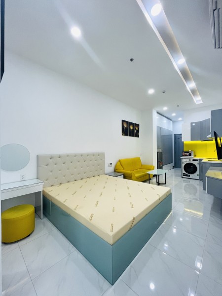 DOLI APARTMENT - Thiết kế phòng ốc sang trọng tông vàng - full nội thất cao cấp Q7 , 30m2