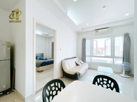 Quận 4 căn hộ 1PN riêng cửa sổ thoáng, máy giặt riêng gần cầu Kênh Tẻ, 35m2