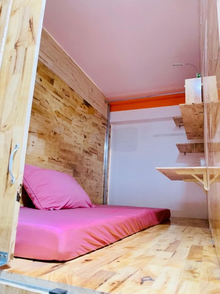 Cho thuê sleepbox cao cấp 1 người ở, đầy đủ nội thất, giá rẻ Quận Tân Phú, 40m2