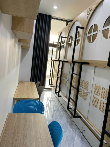Sleepbox cao cấp 1 người ở đầy đủ nội thất giá rẻ tại Quận Tân Phú, 40m2