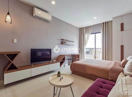 CĂN HỘ STUDIO FULL NỘI THẤT CÓ BAN CÔNG_LÊ LỢI GÒ VẤP, 35m2