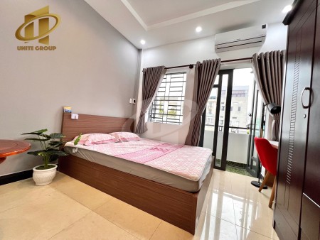 Khai Trương 1Pn_BanCông_Full NT_MáyGiặtRiêng_Gần ĐH TDTU_UFM_LOTTE Q7, 30m2