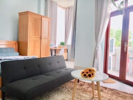  Cho thuê căn hộ full nội thất bancong gần Crescent Mall Q7 , 40m2