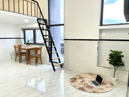 thuê căn hộ duplex_full NT_nguyễn thị thập_ngay Lotte_gần ĐH TDT_RMIT, 35m2