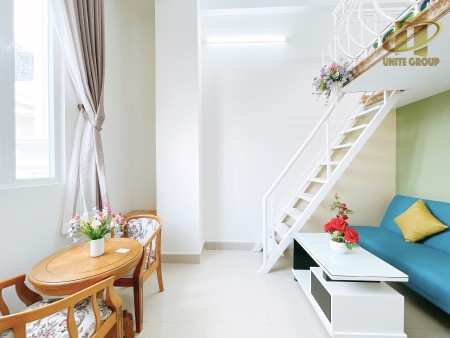 thuê căn hộ duplex_Full NT_Nguyễn Thị Thập_Gần lotte_Đh TDT_RMIT, 35m2