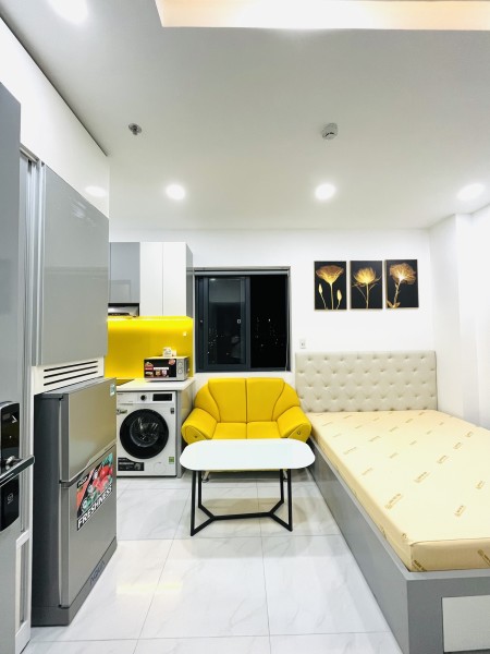 Studio đầy đủ tiện nghi cửa sổ lớn - gần Lotte quận 7, 25m2