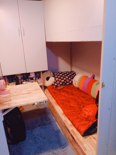 Sleepbox đầy đủ nội thất giá rẻ tại Quận Tân Phú gần Đại Học Văn Hiến, 40m2