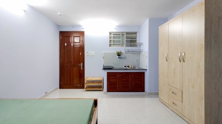  STUDIO Nội Thất Cơ Bản Quận 7_Tối Giản, Tiện Nghi_chợ Tân Mỹ_CresentMall, 20m2