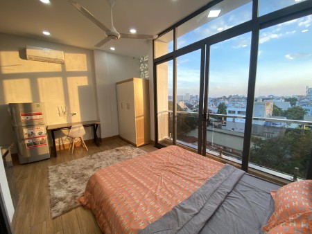 CĂN HỘ STUDIO BANCOL RIÊNG ĐẦY ĐỦ TIỆN NGHI GẦN CHỢ SỚM MỚI, 25m2
