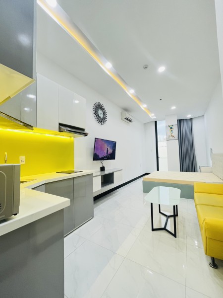 Căn hộ full nội thất bancon máy giặt riêng Lotte Mart ĐH TDTU Quận 7, 30m2