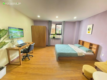 STUDIO FULL NT tone gỗ ngay Nam Thông giáp Phú Mỹ Hưng Q7, 35m2