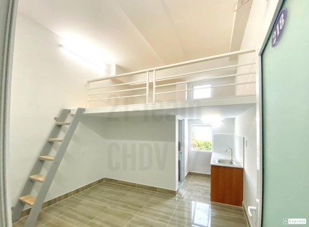 Cho thuê căn hộ Duplex mặt tiền Thống Nhất, 30m2