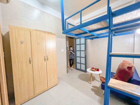 phòng trọ sinh viên có máy lạnh giá rẻ ở được 3-4 người ngay Tân Hương, 28m2
