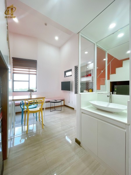 CHO THUÊ CĂN HỘ ĐẦY TIỆN NGHI HỒ BƠI GẦN ĐH UFM LOTTE QUẬN 7, 35m2