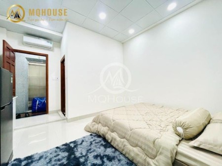 VỚI 5.X LÀ BẠN CÓ NGAY MỘT PHÒNG DẠNG STUDIO FULL NỘI THẤT VỚI TONE MÀU TRẮNG HIỆN ĐẠI, 25m2