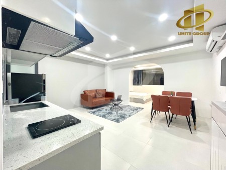 Studio vách ngăn cửa sổ đoán nắng ngay Trần Trọng Cung Quận 7, 40m2