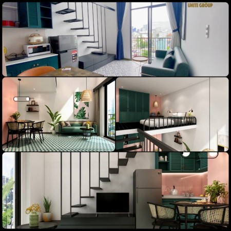  Căn hộ Duplex cho thuê tại trung tâm Quận 7 - full nội thất - cửa sổ thoáng mát , 40m2