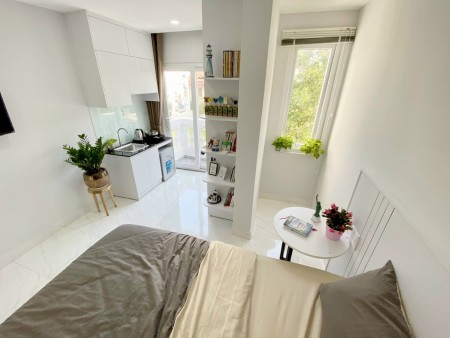 Căn hộ cho thuê tại Phạm Thái Bường - Quận 7 - Full nội thất bancong , 40m2
