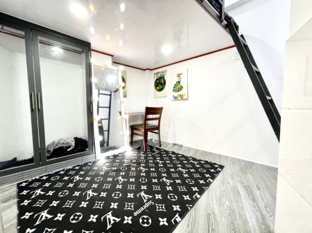 Duplex full nội thất gác cao ngay Tôn Thất Thuyết Quận 4, 25m2