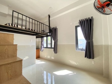 Phòng cho thuê nội thất cơ bản, Bình Giã Tân Bình, 25m2