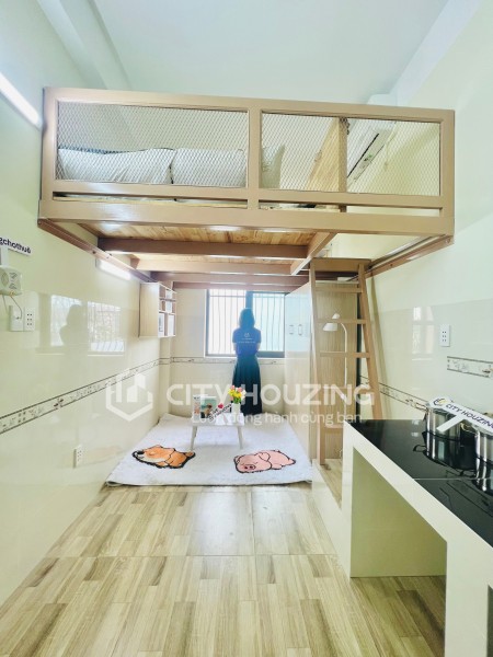 Phòng Có Gác Ở Lê Trọng Tân Quận Tân Phú _ Gần Trường HUFI, 30m2