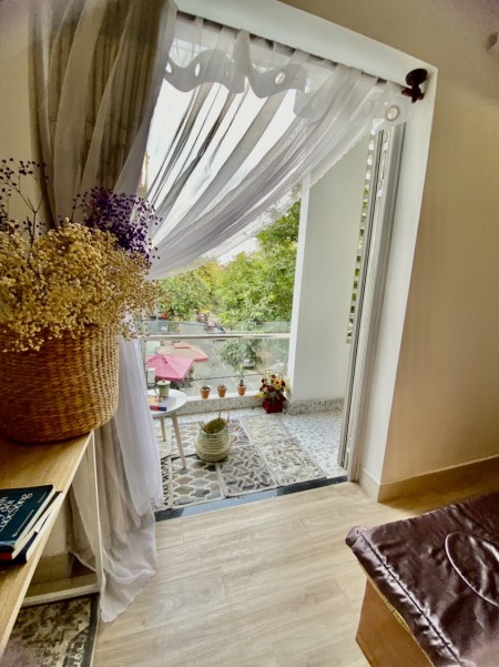 Studio Bancon ngay vòng xoay Trung Sơn Bình Gần Cầu Him Lam, 25m2