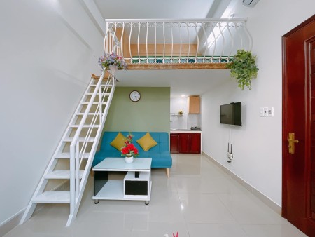 CHDV DUPLEX cửa sổ, nội thất hiện đại ngay trung tâm Quận 7, 35m2