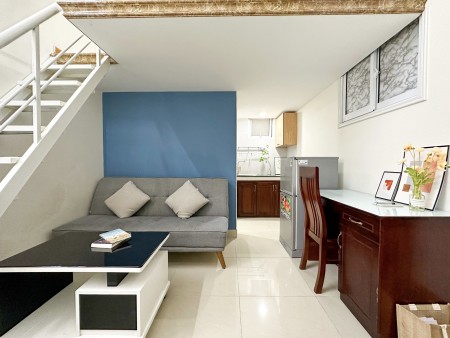 Duplex full nội thất hssv ở liền tại Q7, 30m2