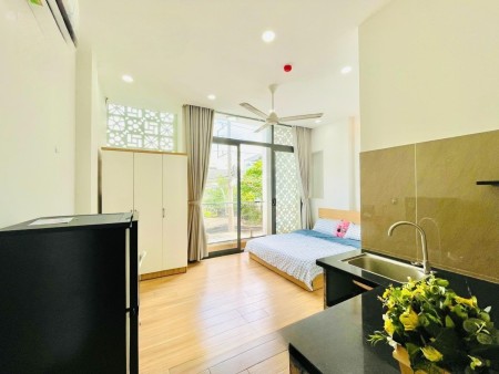 STUDIO BAN CÔNG FULL NỘI THẤT THỐNG NHẤT, 30m2