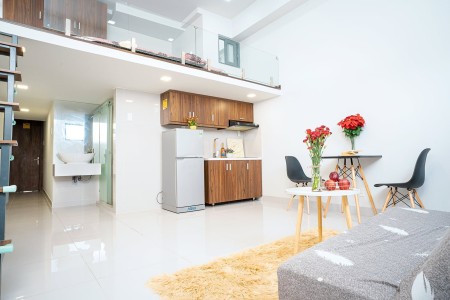  Căn hộ cho thuê - full nội thất - duplex tiện nghi, nhà sạch mới - Huỳnh Tấn Phát Quận 7 , 35m2