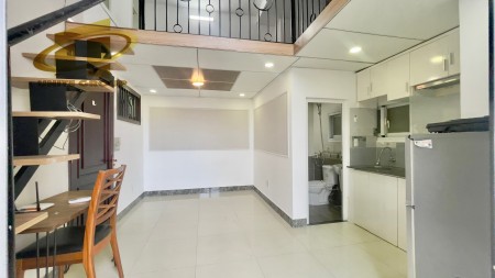 Căn hộ dịch vụ duplex, máy giặt riêng, đầy đủ tiện nghi như hình, 35m2