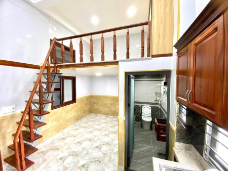 cho thuê Căn hộ mới full tiện nghi gác 1m8 như hình ngay Cầu vượt Lê Trọng Tấn 30m2, 30m2