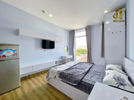 Studio ban công full nội thất khu Him Lam gần Lotte Q7, 25m2