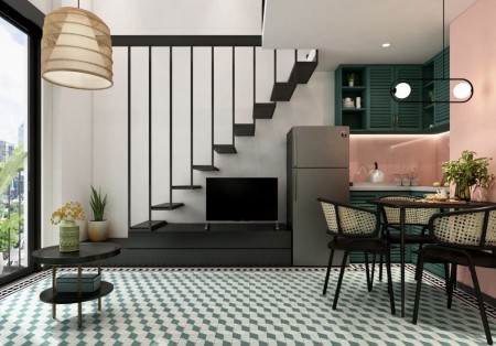 Căn hộ dịch vụ dạng Duplex nhưng Free Phí dịch vụ, hồ bơi sân thượng ????⭐ APARTMENT FOR RENT ⭐, 40m2