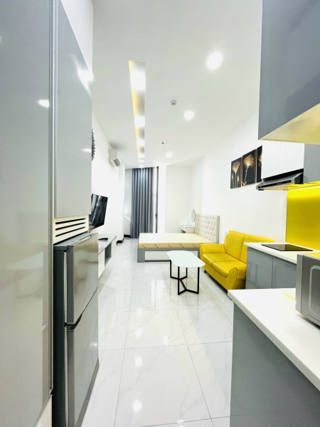 Cho Thuê CHDV full nt_bancon ngay Tân Quy_sát Lotte, đh TDT,Rmit,UfM_gần cầu kênh tẻ, 50m2