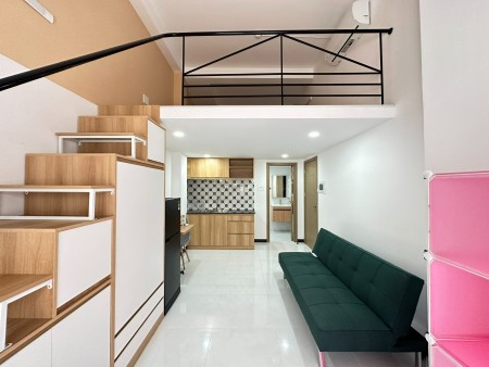 Duplex full nội thất cửa sổ đón nắng gần Lotte Quận 7, 30m2