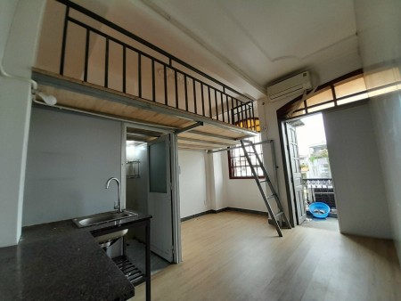 PHÒNG CÓ GÁC BAN CÔNG THOÁNG MÁY_GIÁ RẺ_NGUYỄN THÁI SƠN, 25m2