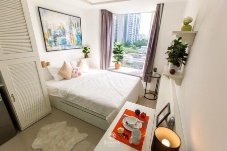 SONATA Residence - Căn hộ dịch vụ có Hồ bơi, GYM - Bao phí - Cho thuê ngắn hạn & dài hạn, 30m2