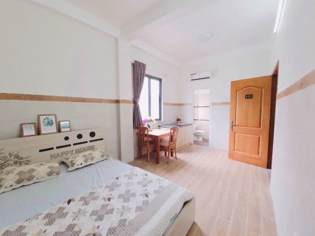 CĂN HỘ STUDIO FULL NỘI THẤT • CỬA SỔ LỚN RỘNG NGAY DƯƠNG BÁ TRẠC QUẬN 8, 30m2