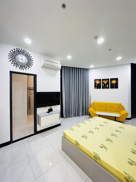Studio bancon máy giặt riêng full NT gần LOTTE, ĐH TDT, RMIT Q7, 35m2